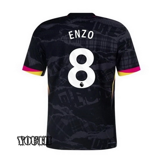 2024/2025 Enzo Fernandez #8 Third Youth Soccer Jersey