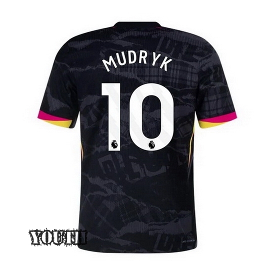 2024/2025 Mykhailo Mudryk #10 Third Youth Soccer Jersey - Click Image to Close