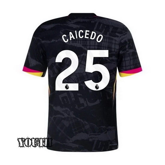 2024/2025 Moises Caicedo #25 Third Youth Soccer Jersey - Click Image to Close