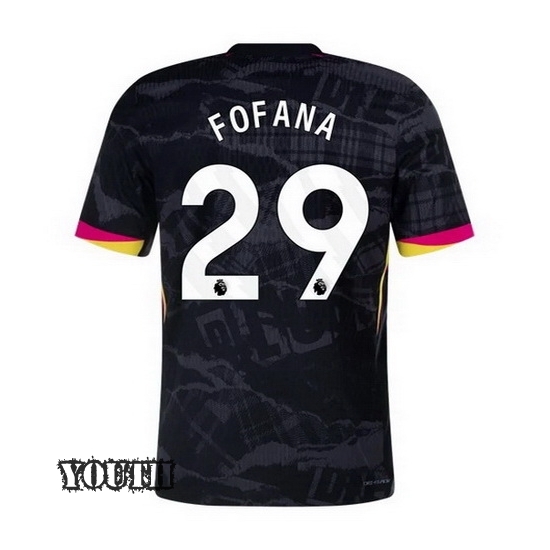 2024/2025 Wesley Fofana #29 Third Youth Soccer Jersey - Click Image to Close