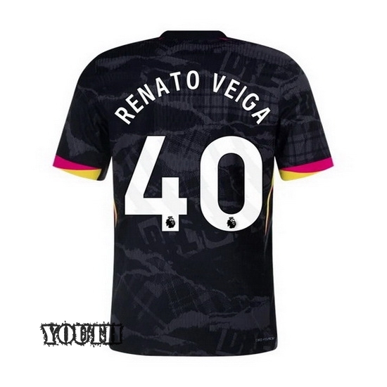 2024/2025 Renato Veiga #40 Third Youth Soccer Jersey - Click Image to Close