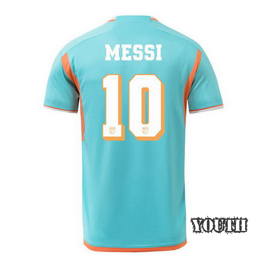 Lionel Messi #10 Green 24/25 Youth Soccer Jersey - Click Image to Close