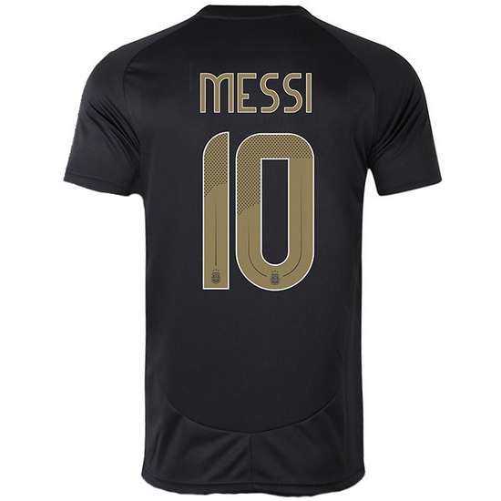 Lionel Messi 2024-25 Black #10 Men's Training Jersey