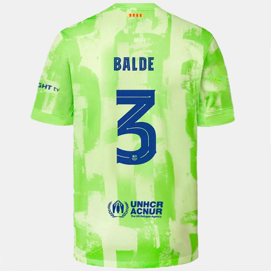 24/25 Alejandro Balde #3 Third Men's Soccer Jersey - Click Image to Close