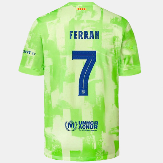 24/25 Ferran Torres #7 Third Men's Soccer Jersey