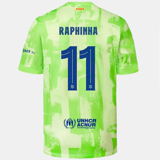 24/25 Raphinha #11 Third Men's Soccer Jersey