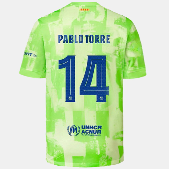 24/25 Pablo Torre #14 Third Men's Soccer Jersey - Click Image to Close