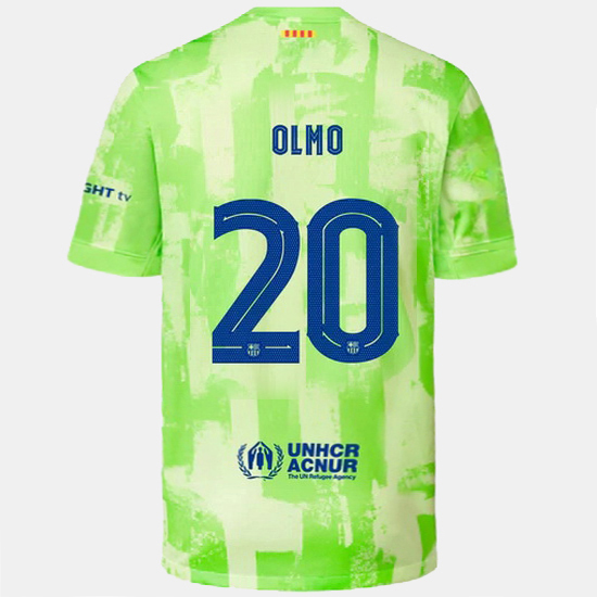 24/25 Dani Olmo #20 Third Men's Soccer Jersey - Click Image to Close