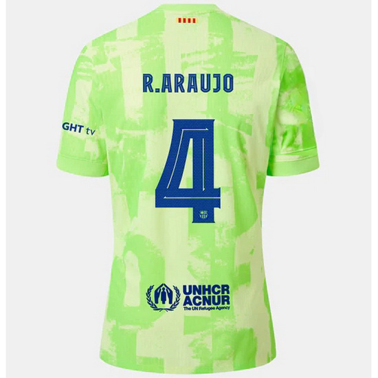 24/25 Ronald Araujo #4 Third Women's Soccer Jersey - Click Image to Close