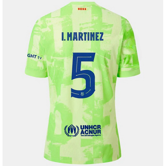 24/25 Inigo Martinez #5 Third Women's Soccer Jersey - Click Image to Close