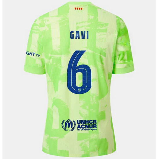 24/25 Gavi #6 Third Women's Soccer Jersey - Click Image to Close