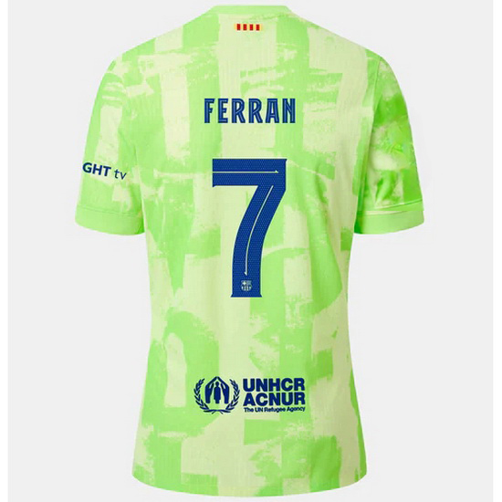 24/25 Ferran Torres #7 Third Women's Soccer Jersey