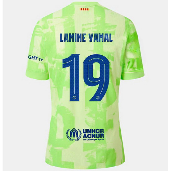 24/25 Lamine Yamal #19 Third Women's Soccer Jersey