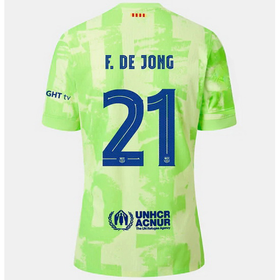 24/25 Frenkie de Jong #21 Third Women's Soccer Jersey