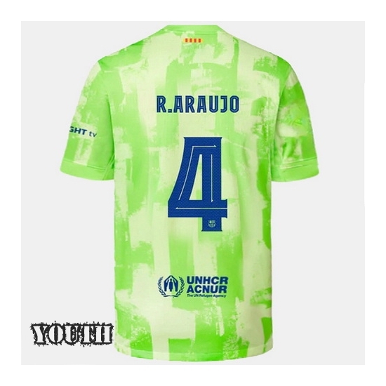 24/25 Ronald Araujo #4 Third Youth Soccer Jersey - Click Image to Close