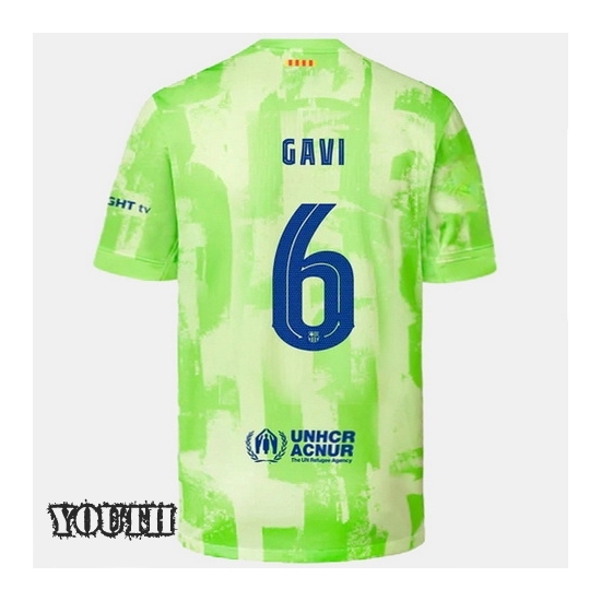 24/25 Gavi #6 Third Youth Soccer Jersey