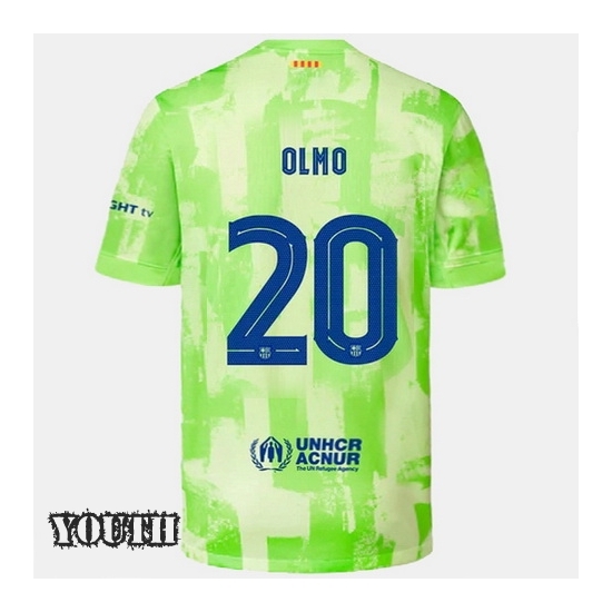 24/25 Dani Olmo #20 Third Youth Soccer Jersey - Click Image to Close