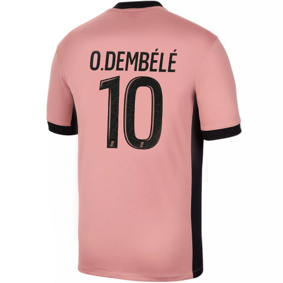 24/25 Ousmane Dembele #10 Third Men's Soccer Jersey