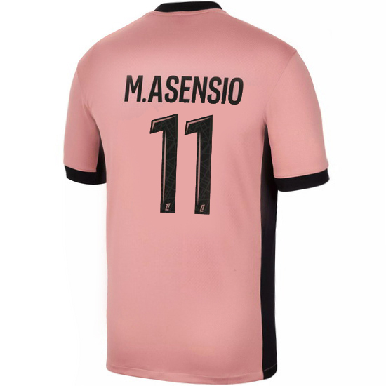 24/25 Marco Asensio #11 Third Men's Soccer Jersey