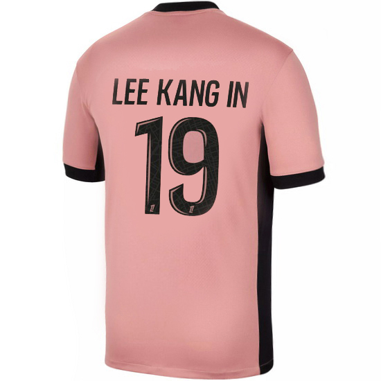 24/25 Lee Kang-in #19 Third Men's Soccer Jersey - Click Image to Close