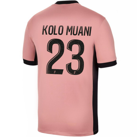 24/25 Randal Kolo Muani #23 Third Men's Soccer Jersey