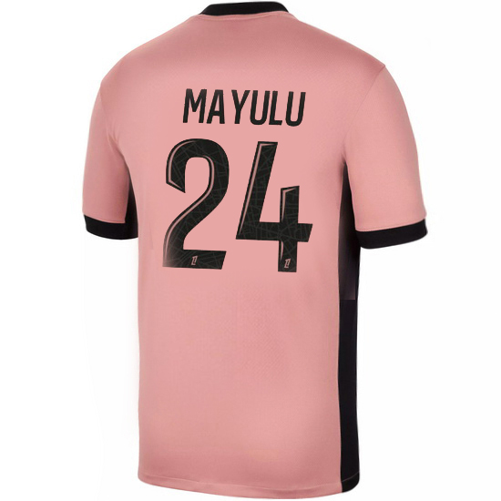 24/25 Senny Mayulu #24 Third Men's Soccer Jersey - Click Image to Close