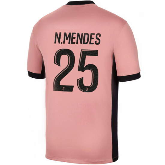 24/25 Nuno Mendes #25 Third Men's Soccer Jersey