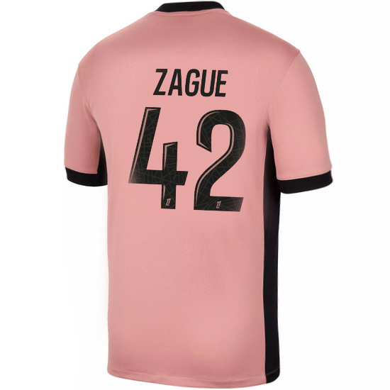 24/25 Yoram Zague #42 Third Men's Soccer Jersey - Click Image to Close