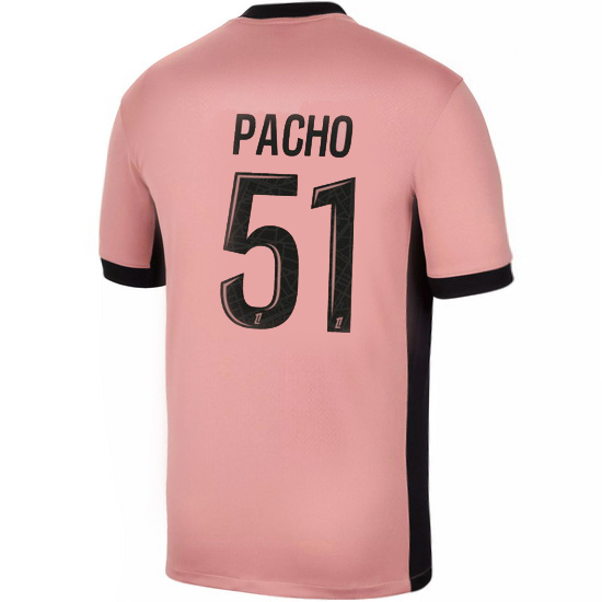 24/25 Willian Pacho #51 Third Men's Soccer Jersey - Click Image to Close