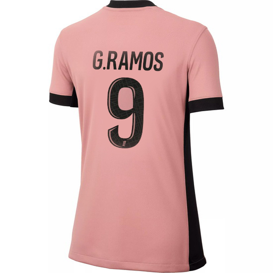 24/25 Goncalo Ramos #9 Third Women's Soccer Jersey - Click Image to Close