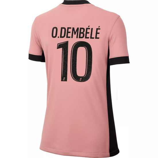 24/25 Ousmane Dembele #10 Third Women's Soccer Jersey