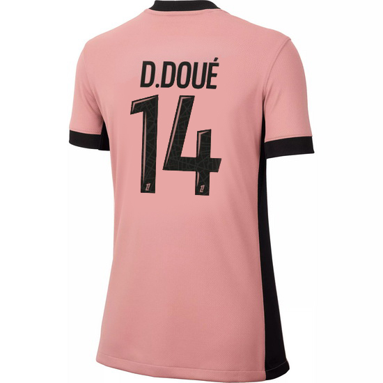 24/25 Desire Doue #14 Third Women's Soccer Jersey