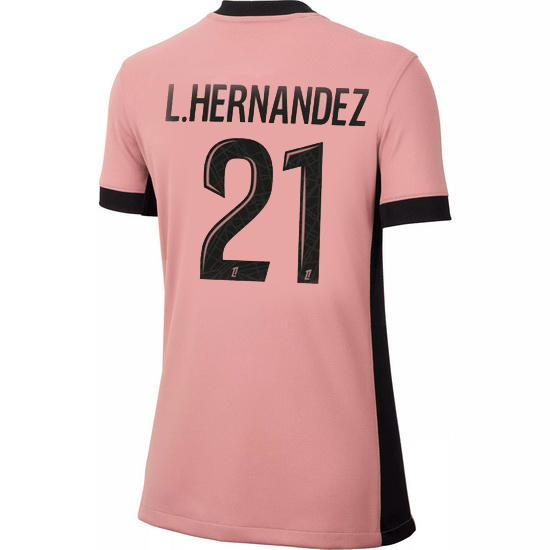 24/25 Lucas Hernandez #21 Third Women's Soccer Jersey - Click Image to Close