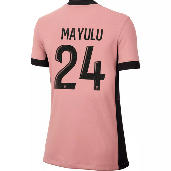 24/25 Senny Mayulu #24 Third Women's Soccer Jersey - Click Image to Close