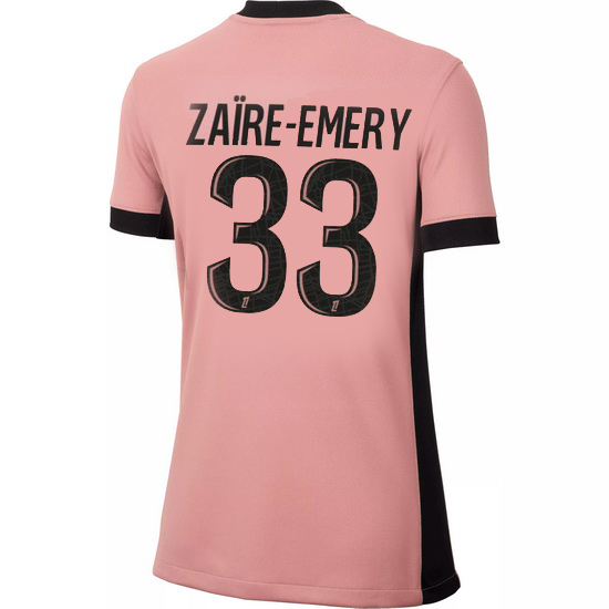 24/25 Warren Zaire-Emery #33 Third Women's Soccer Jersey