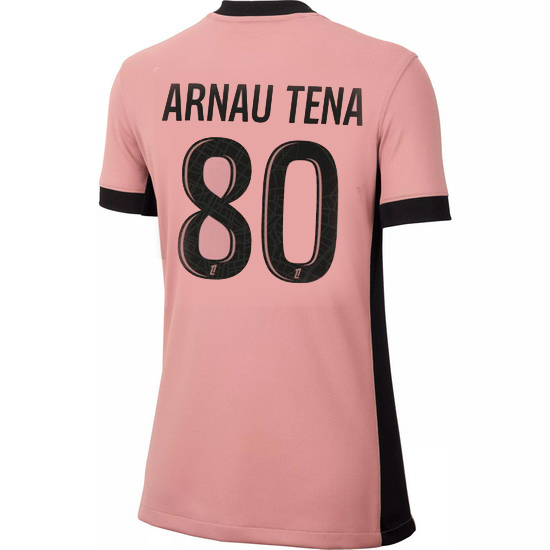 24/25 Arnau Tenas #80 Third Women's Soccer Jersey - Click Image to Close