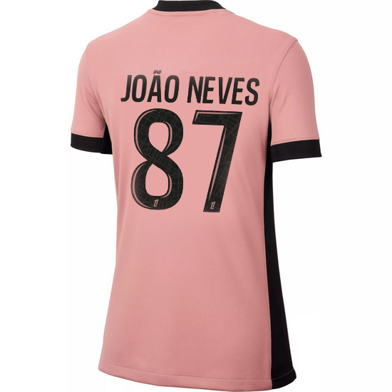 24/25 Joao Neves #87 Third Women's Soccer Jersey