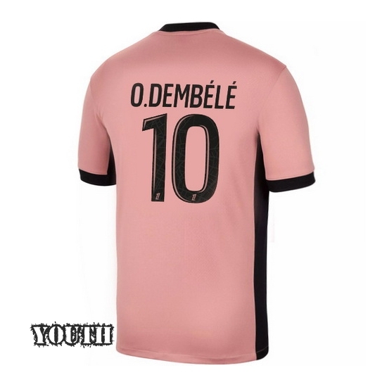 24/25 Ousmane Dembele #10 Third Youth Soccer Jersey