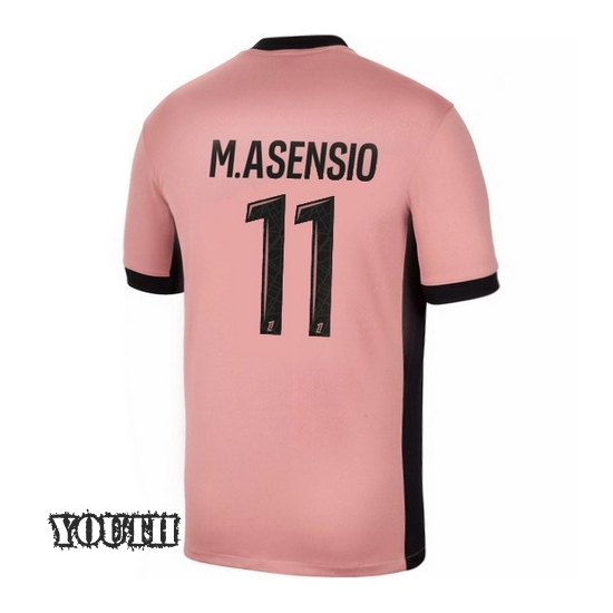 24/25 Marco Asensio #11 Third Youth Soccer Jersey - Click Image to Close