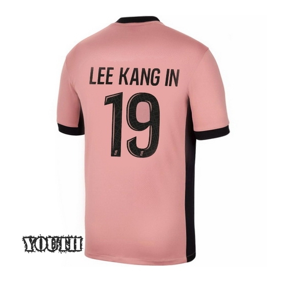 24/25 Lee Kang-in #19 Third Youth Soccer Jersey - Click Image to Close