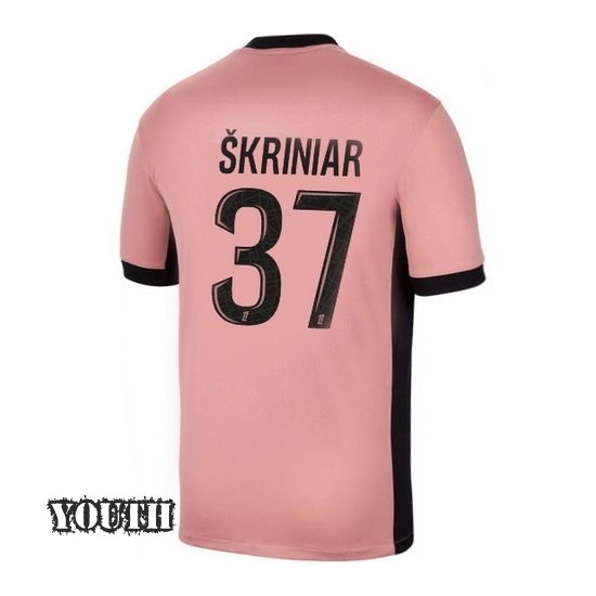 24/25 Milan Skriniar #37 Third Youth Soccer Jersey - Click Image to Close