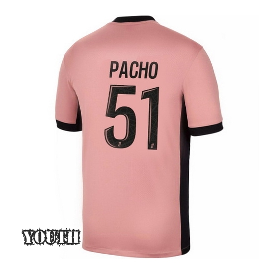 24/25 Willian Pacho #51 Third Youth Soccer Jersey - Click Image to Close