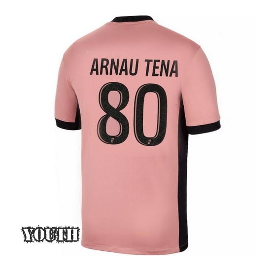 24/25 Arnau Tenas #80 Third Youth Soccer Jersey