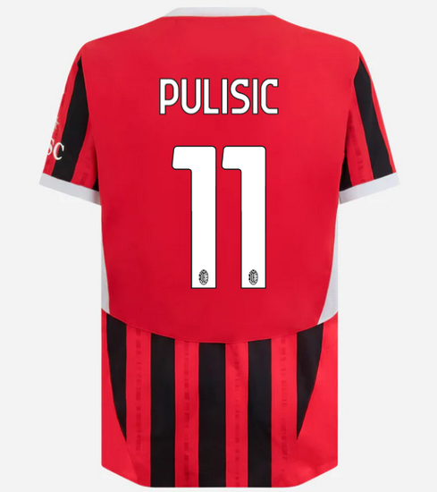 2024/25 Christian Pulisic #11 Home Men's Soccer Jersey