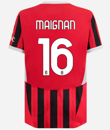 2024/25 Mike Maignan #16 Home Men's Soccer Jersey