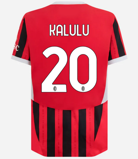 2024/25 Pierre Kalulu #20 Home Men's Soccer Jersey