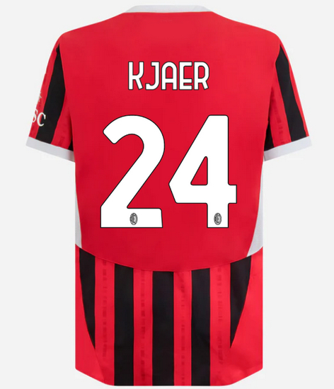 2024/25 Simon Kjar #24 Home Men's Soccer Jersey