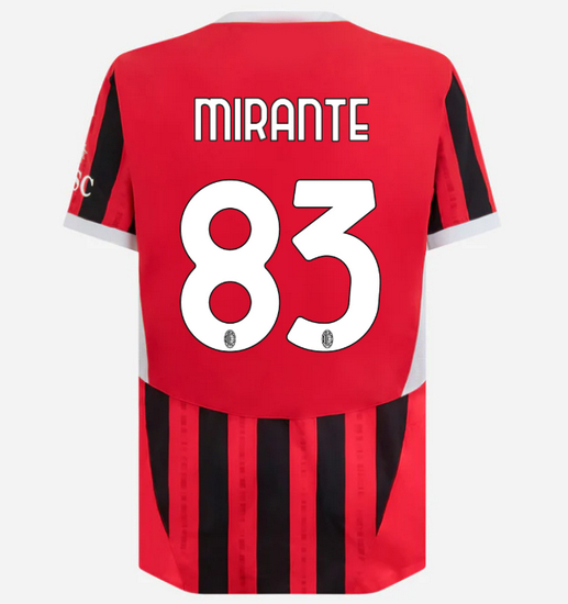2024/25 Antonio Mirante #83 Home Men's Soccer Jersey