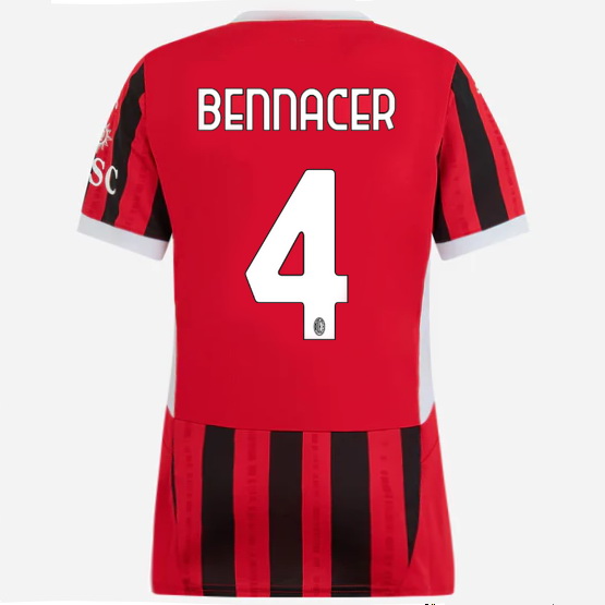 2024/25 Ismael Bennacer Home Women's Soccer Jersey