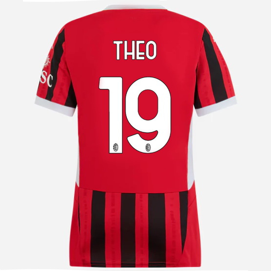 2024/25 Theo Hernandez Home Women's Soccer Jersey - Click Image to Close